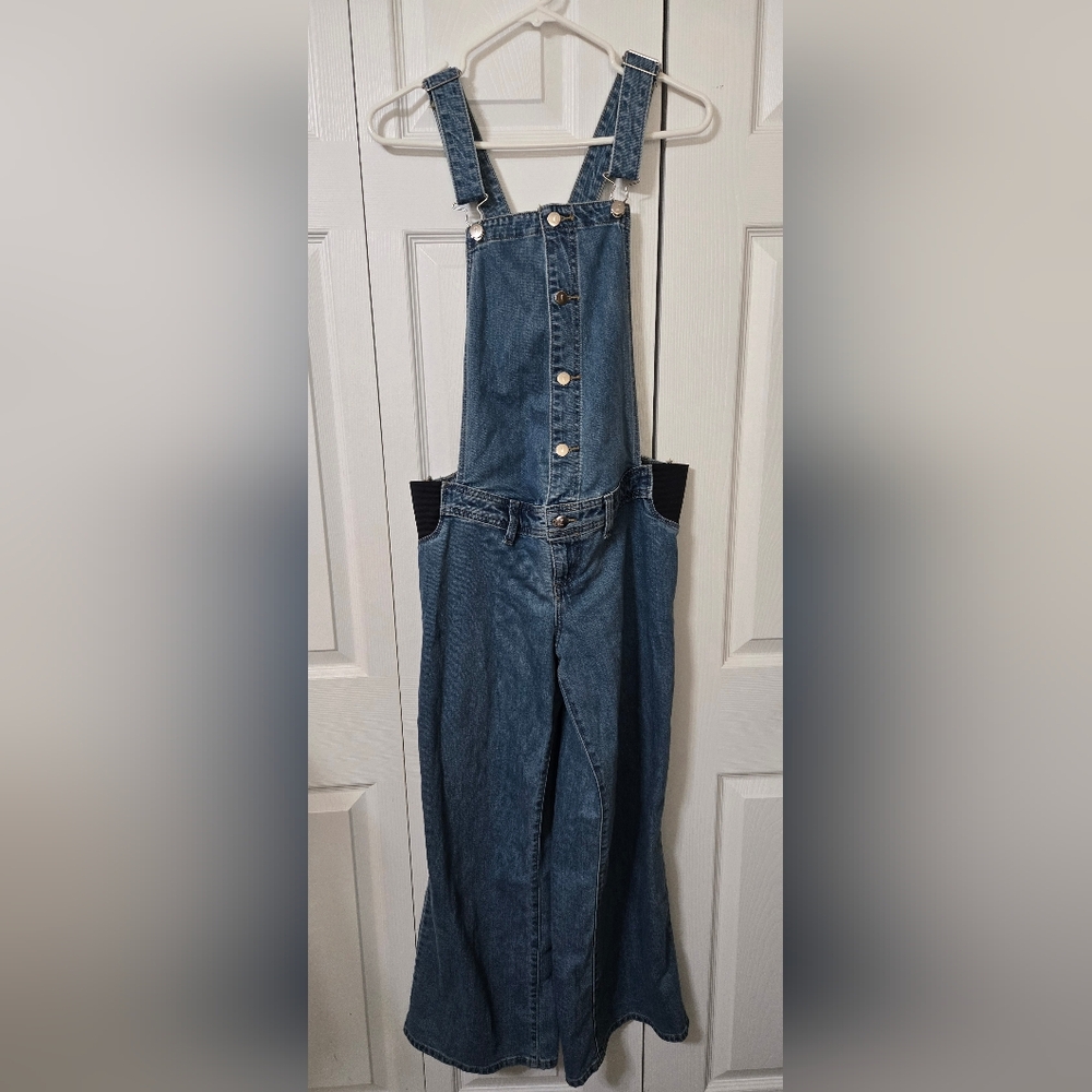 Isabel Maternity by Ingrid & Isabel Blue Denim Overalls